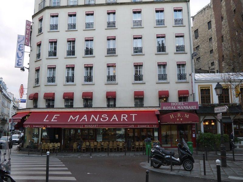 Hotel Royal Mansart Paris Dış mekan fotoğraf